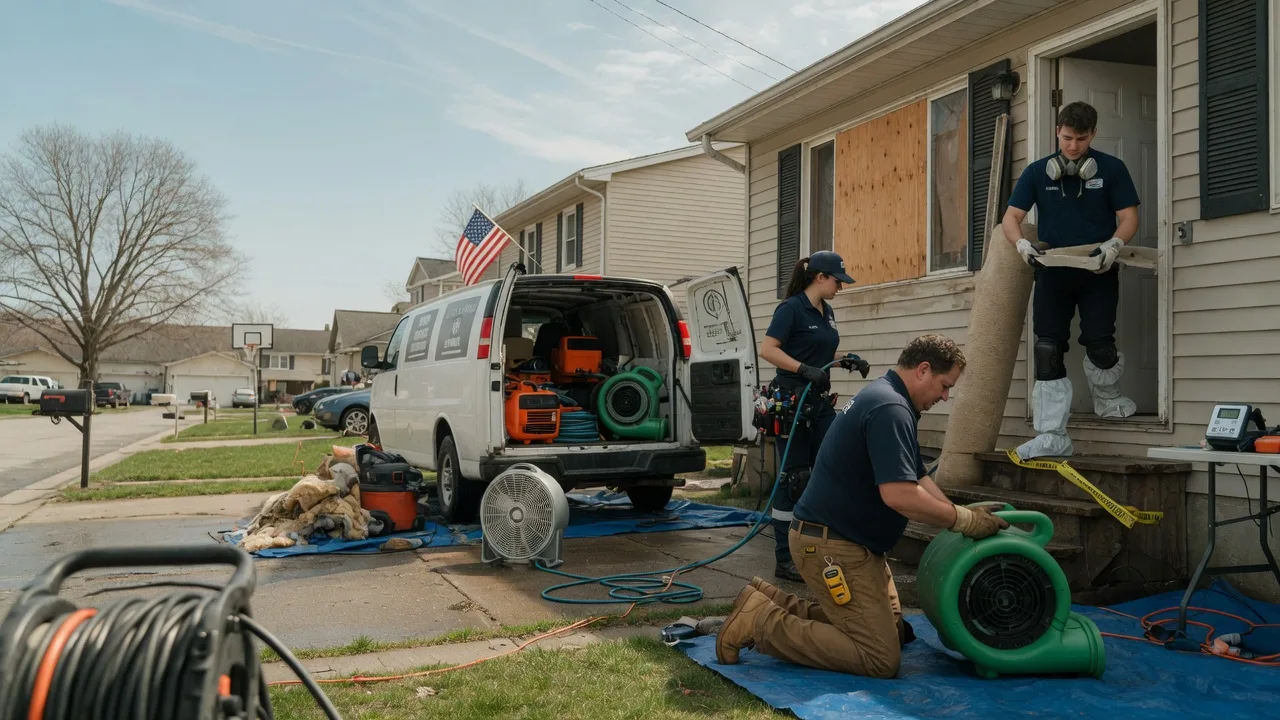 Water Damage Restoration in Lizella, GA near me